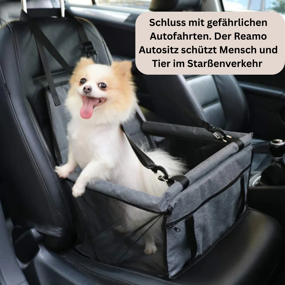 Premium Hunde Autositz inkl. Sicherheitsgurt